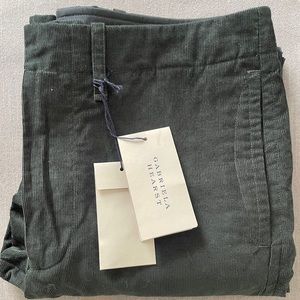 Gabriela Hearst Whales Corduroy mens pants bottle green size 48 Brand new